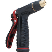 Orbit Pro Flo Metal Adjustable Rear Trigger Pistol Nozzle, Red & Black
