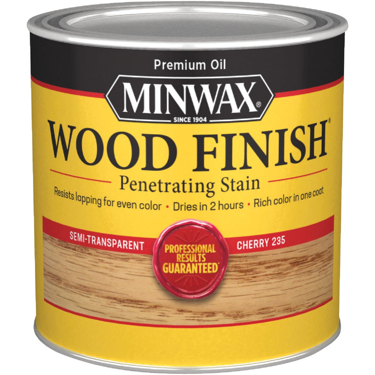 Minwax Wood Finish Penetrating Stain, Cherry, 1/2 Pt.