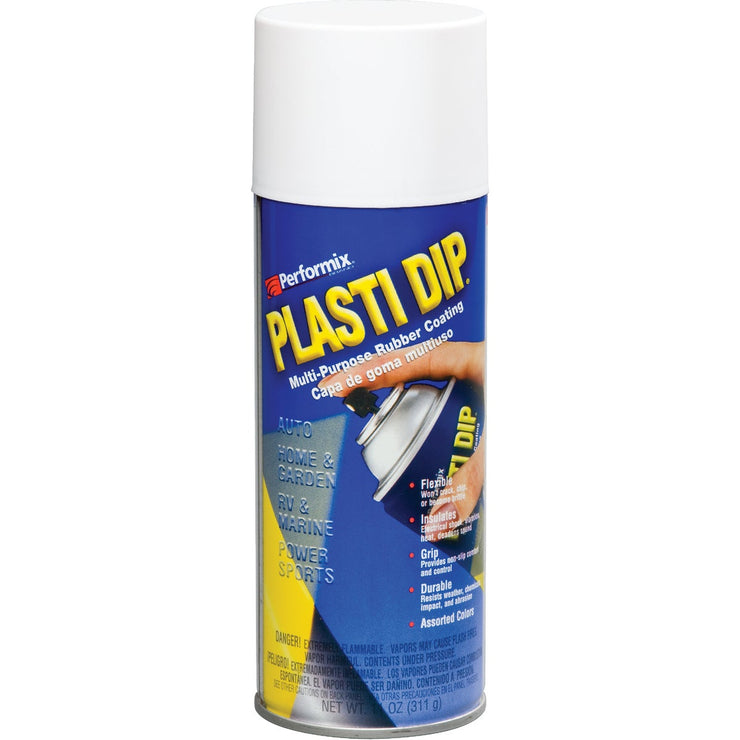 Performix Plasti Dip White 11 Oz Aerosol Rubber Coating Rubber Coating Spray Paint