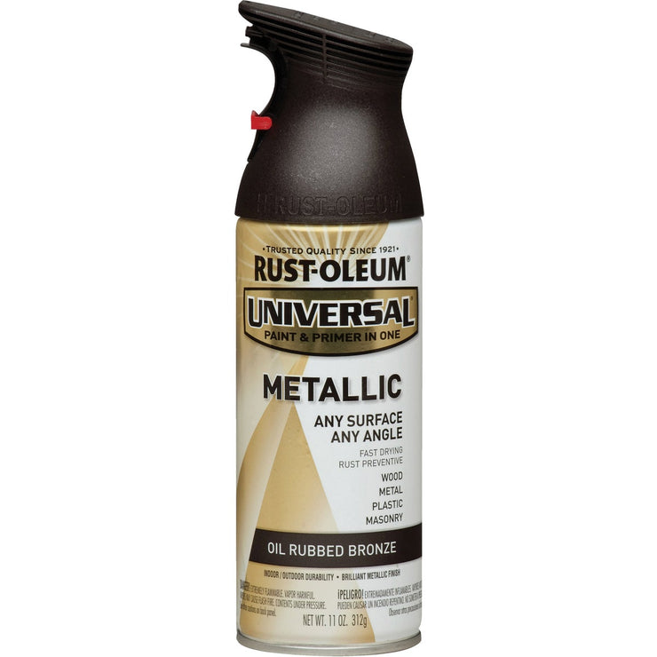 Rust-Oleum Universal 11 Oz. Metallic Oil Rubbed Bronze Paint