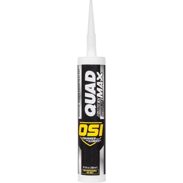 OSI QUAD MAX 9.5 Oz. Sealant, White