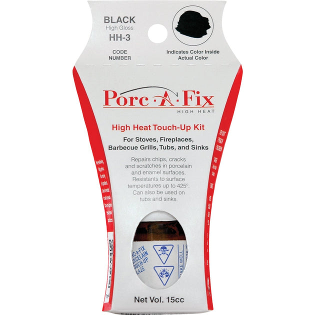 thumbnail image 2 of Fixture-Fix High Heat Porc-A-Fix Touch Up Glaze - Appliance White HH-1 For Repairs 2 of 9