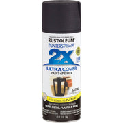 Rust-Oleum Painter's Touch 2X Ultra Cover 12 Oz. Satin Paint + Primer Spray Paint, Dark Walnut