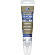 GE Advanced Silicone 2 Window & Door Sealant- Squeeze, Clear, 2.8oz