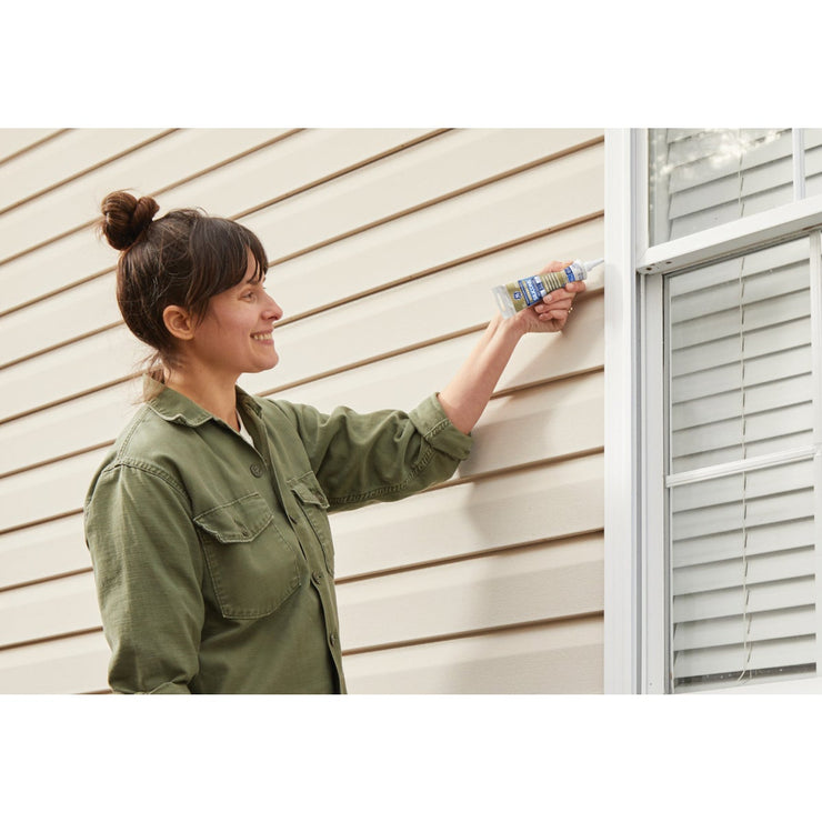 GE Advanced Silicone 2 Window & Door Sealant- Squeeze, Clear, 2.8oz