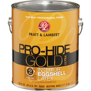 Pratt & Lambert Pro-Hide Gold Ultra Latex Eggshell Interior Wall Paint, Neutral Base, 1 Gal.