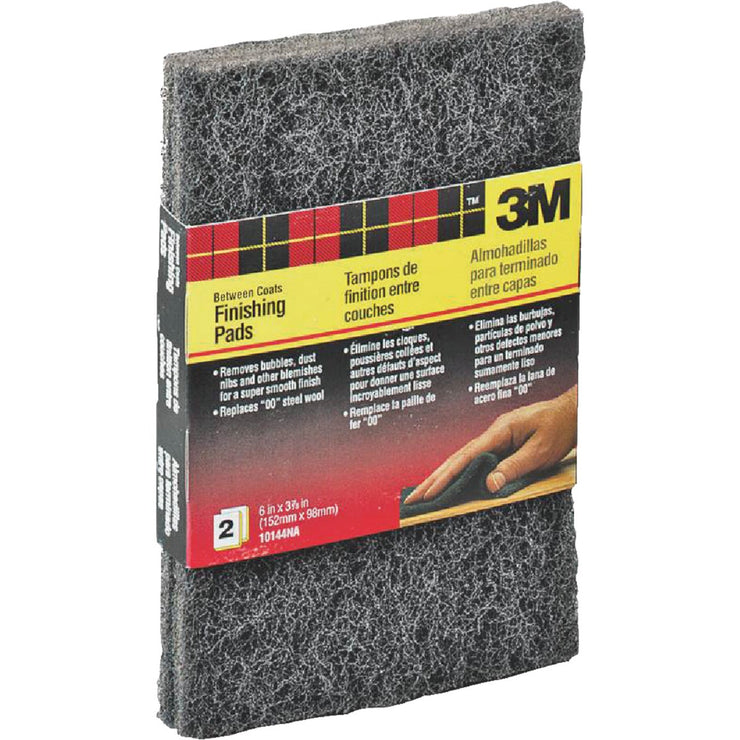 3M 3-7/8 In. x 6 In. Finishing Pad (2-Pack)