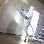 Dupont Tyvek Large Hooded Reusable Painter's Coveralls