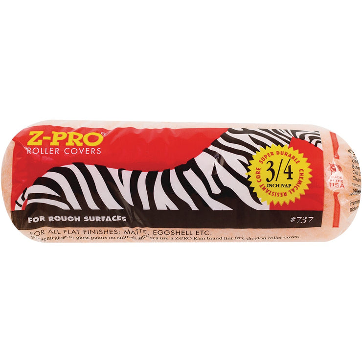 Premier Z-Pro Zebra 9 In. x 3/4 In. Knit Fabric Roller Cover