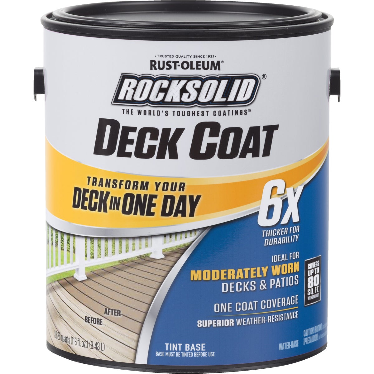 Rust-Oleum RockSolid Tint Base Deck Coat, 1 Gal. – Hemlock Hardware