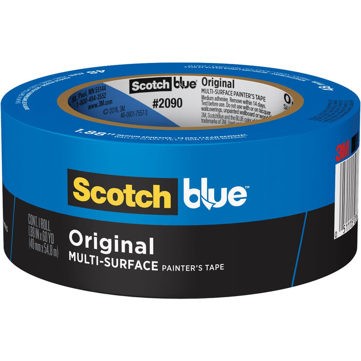 3M Scotch Blue 1.88 In. x 60 Yd. Original Painter&