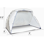 Wagner 9 Ft. W. x 5.5 Ft. H. x 6 Ft. D. Large Portable Spray Shelter