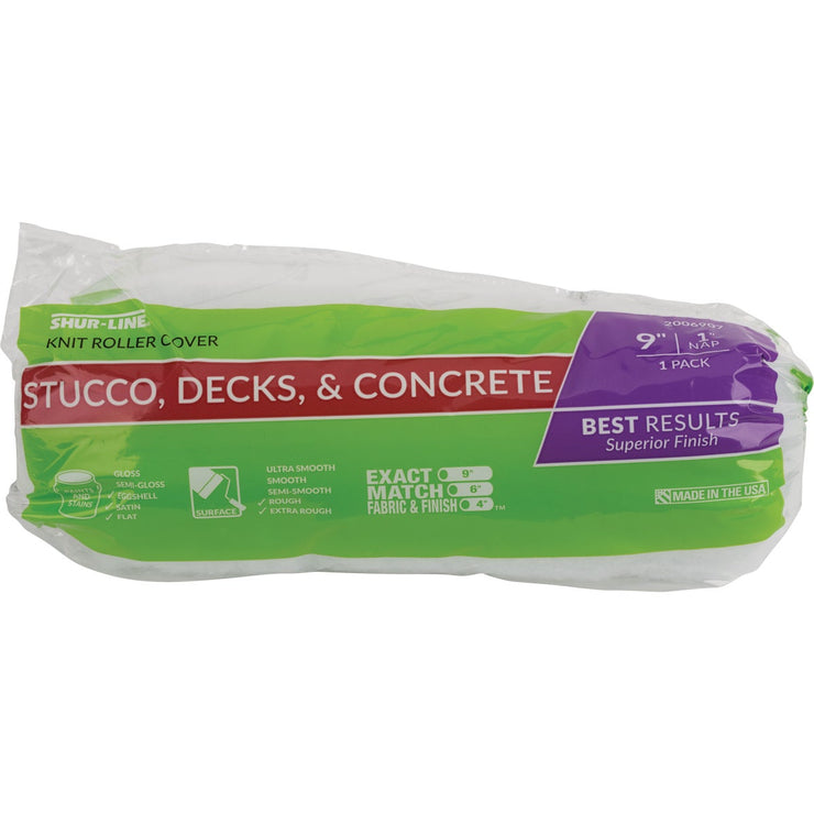 Shur-Line Shur-Flow 9 In. x 1 In. Paint & Primer Knit Fabric Roller Cover
