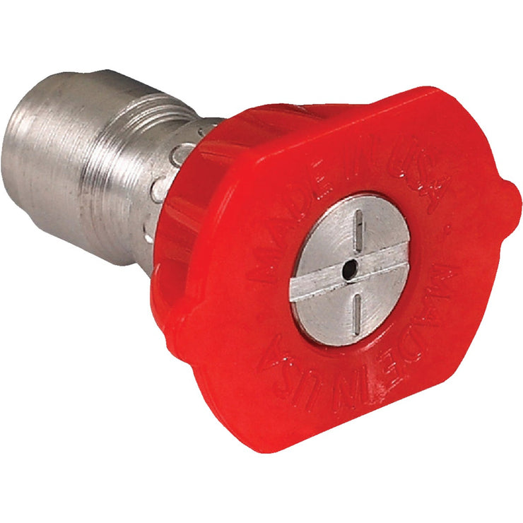 Mi-T-M 4.0mm 0 Degree Red Pressure Washer Spray Tip