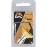Mi-T-M 4.0mm 15 Degree Yellow Pressure Washer Spray Tip