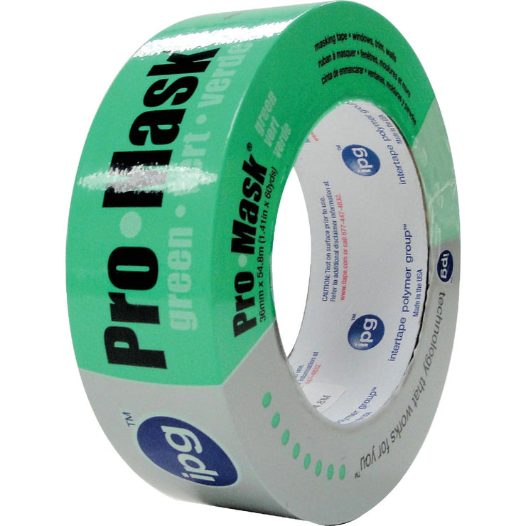IPG ProMask Green 1.41 In. x 60 Yd. Professional Green Painter&
