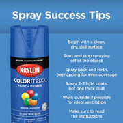 Krylon ColorMaxx 12 Oz. Gloss Spray Paint, Almond