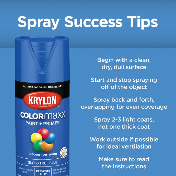 Krylon ColorMaxx 12 Oz. Gloss Spray Paint, Almond
