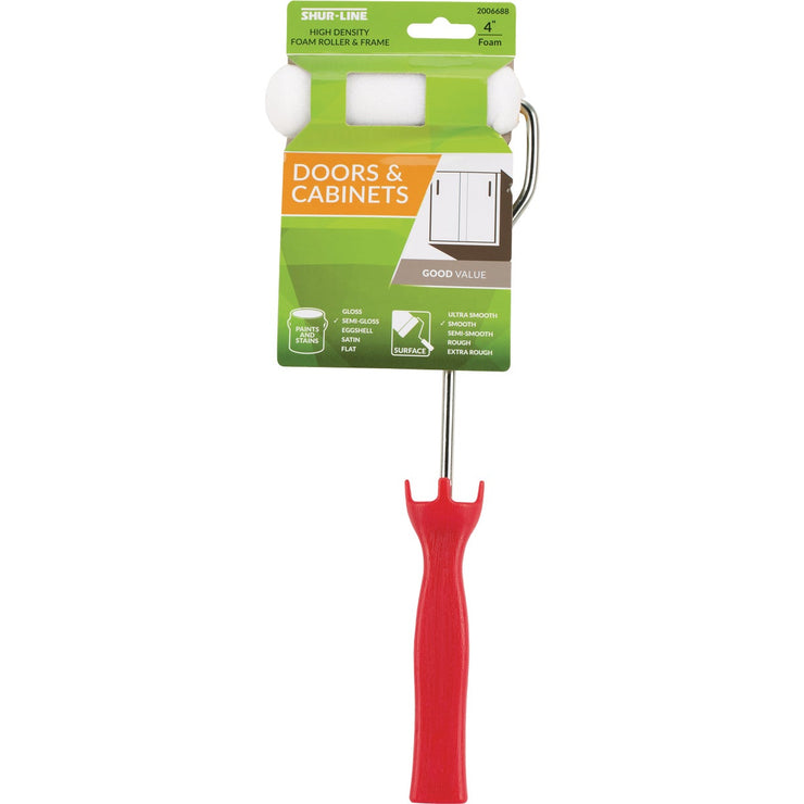 Shur-Line 4 In. x 12 In. Mini FoamRoller Cover & Frame