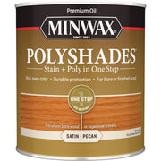 Minwax Polyshades 1 Qt. Satin Stain & Finish Polyurethane In 1-Step, Pecan