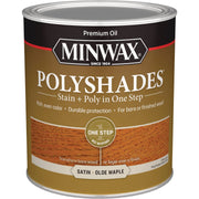 Minwax Polyshades 1 Qt. Satin Stain & Finish Polyurethane In 1-Step, Olde Maple