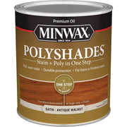 Minwax Polyshades 1 Qt. Satin Stain & Finish Polyurethane In 1-Step, Antique Walnut