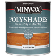 Minwax Polyshades 1 Qt. Gloss Stain & Finish Polyurethane In 1-Step, Pecan