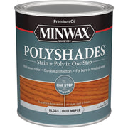 Minwax Polyshades 1 Qt. Gloss Stain & Finish Polyurethane In 1-Step, Olde Maple