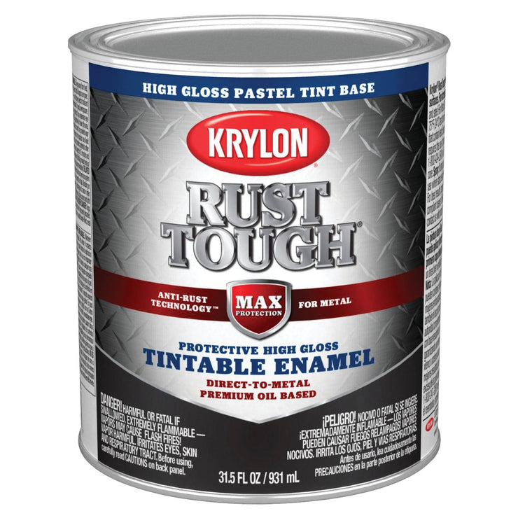 Valspar Anti-Rust Oil-Based Gloss Armor Rust Control Enamel, Pastel Base, 1 Qt.