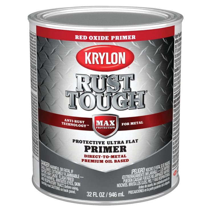 Valspar Anti Rust Primer, Red Oxide, 1 Qt.