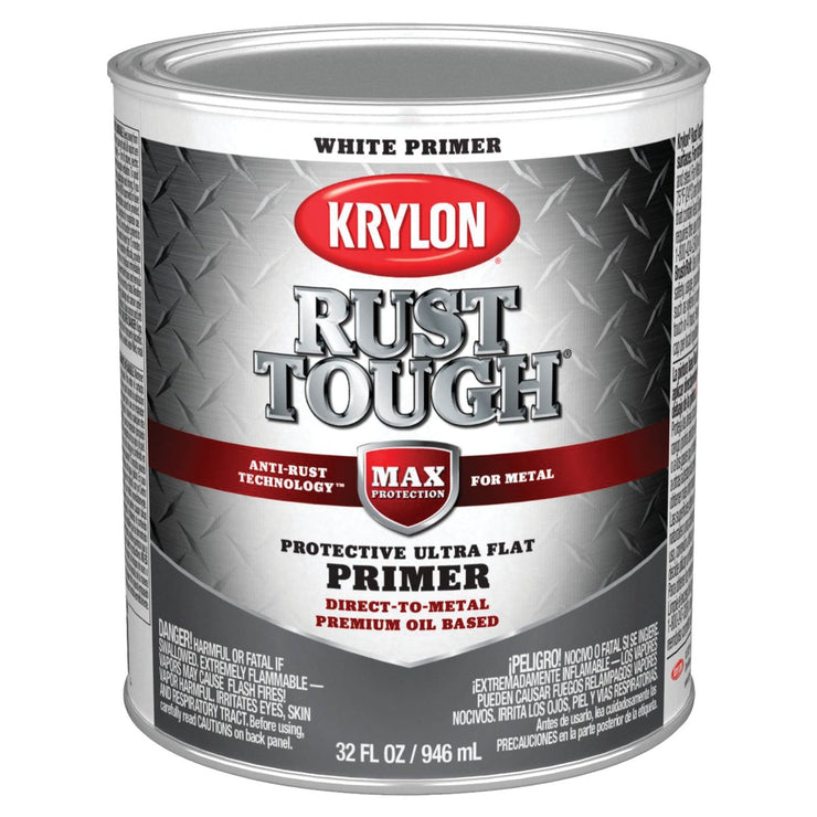 Valspar Anti Rust Primer, White, 1 Qt.