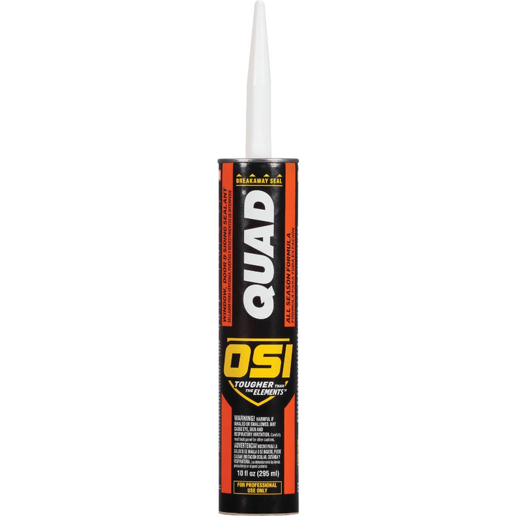 OSI QUAD 10 Oz. Polymer Sealant, White