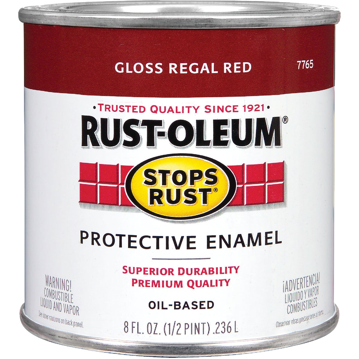 Black Rust Control Rust-Oleum Stops Rust Oil Based Gloss Protective Rust Control Enamel ...
