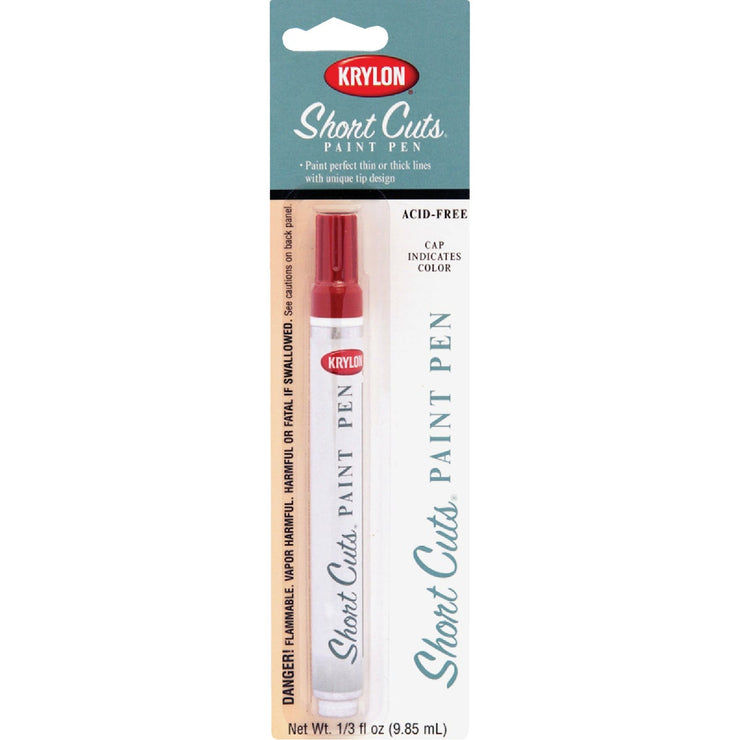 Krylon Short Cuts 1/3 Fl Oz Red Pepper Gloss Paint Pen