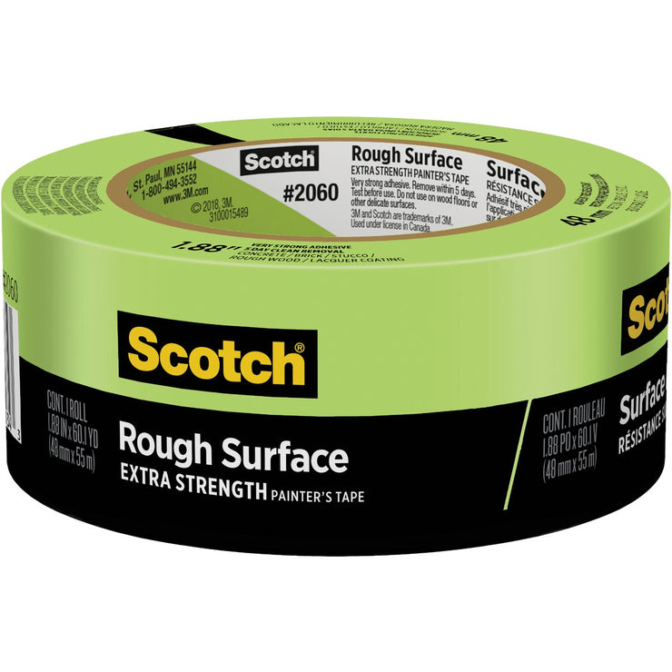 3M Scotch Green 1.88 In. x 60.1 Yd. Rough Surface Painter&