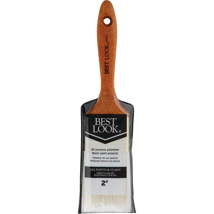 Best Look General Purpose 2 In. Flat Polyester Paint Brush