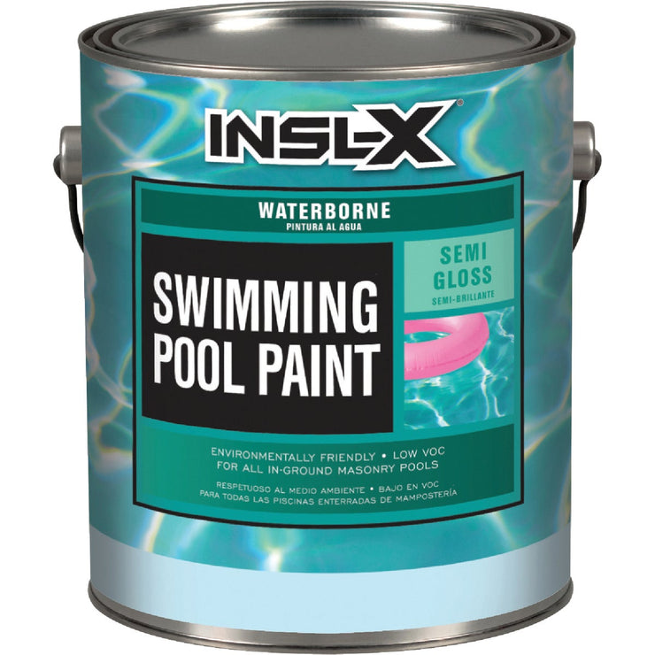 Insl-X 1 Gal. Ocean Blue Semi-Gloss Waterborne Pool Paint