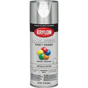 Krylon ColorMaxx 11 Oz. Metallic Gloss Spray Paint, Silver