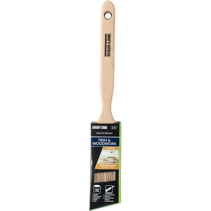 Shur-Line Shur-Flow Paint + Primer 1-1/2 In. Angle Paint Brush
