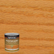 Minwax Polyshades 1 Qt. Satin Stain & Finish Polyurethane In 1-Step, Classic Oak