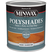 Minwax Polyshades 1 Qt. Gloss Stain & Finish Polyurethane In 1-Step, Classic Oak