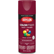Krylon ColorMaxx 12 Oz. Satin Spray Paint, Burgundy