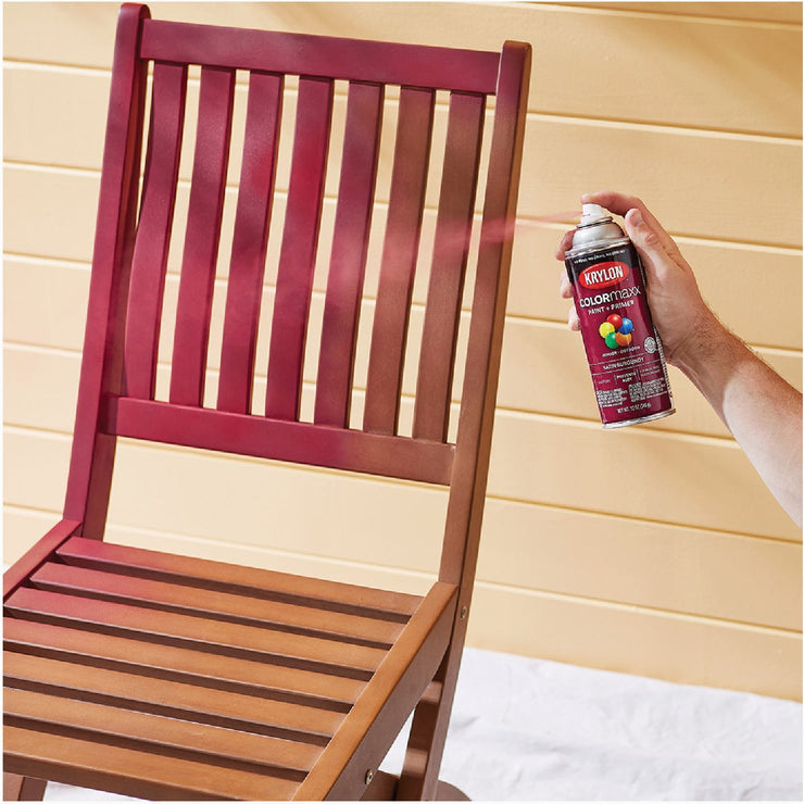 Krylon ColorMaxx 12 Oz. Satin Spray Paint, Burgundy