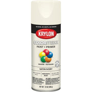 Krylon ColorMaxx 12 Oz. Satin Spray Paint, Ivory