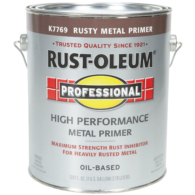 Rust-Oleum Professional VOC Rusty Metal Primer, Red, 1 Gal. – Hemlock ...