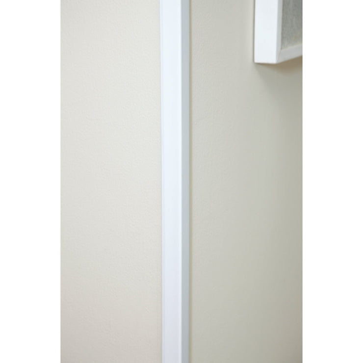 Wallprotex 1-1/8 In. x 8 Ft. White Self-Adhesive Corner Guard