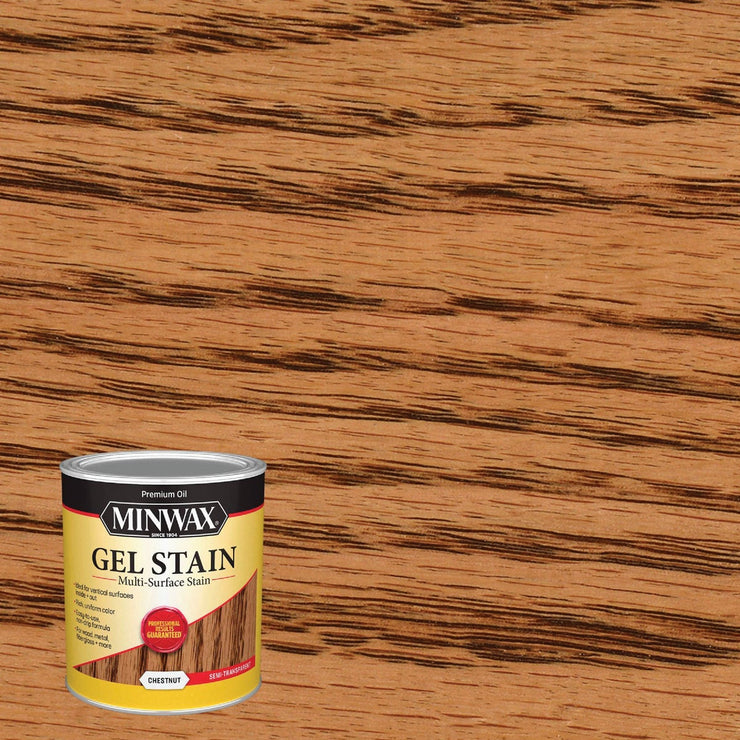 Minwax Gel Stain, Chestnut, 1 Qt.