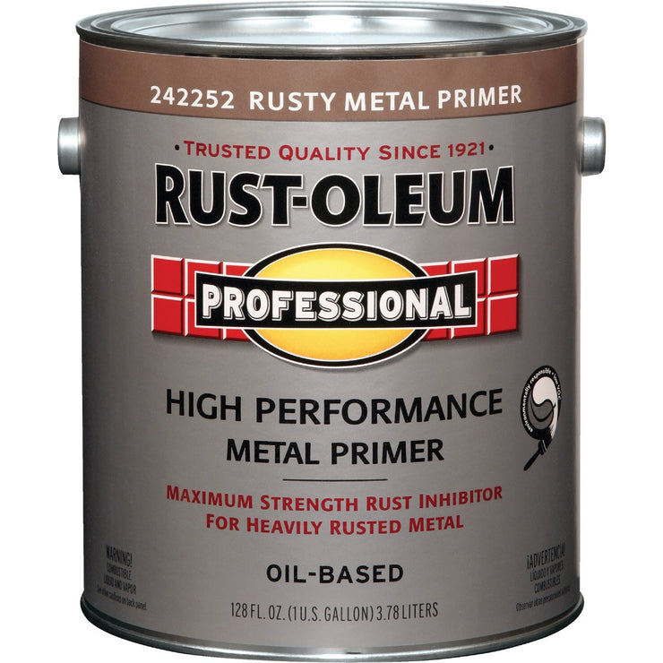 Rust-Oleum VOC Red Rusty Metal Primer For SCAQMD, Red, 1 Gal.
