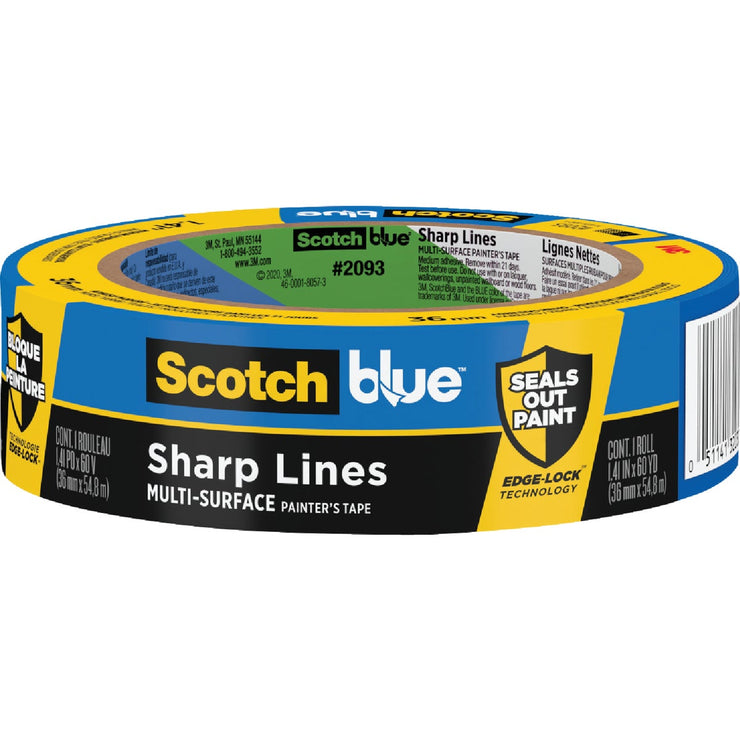 3M Scotch Blue 1.41 In. x 60 Yd. Sharp Lines Painter&