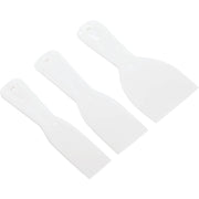 Smart Savers Plastic Disposable Putty Knife Scraper Set, (3-Piece)